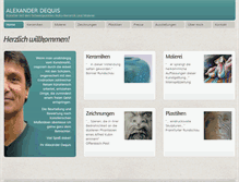 Tablet Screenshot of dequis.com